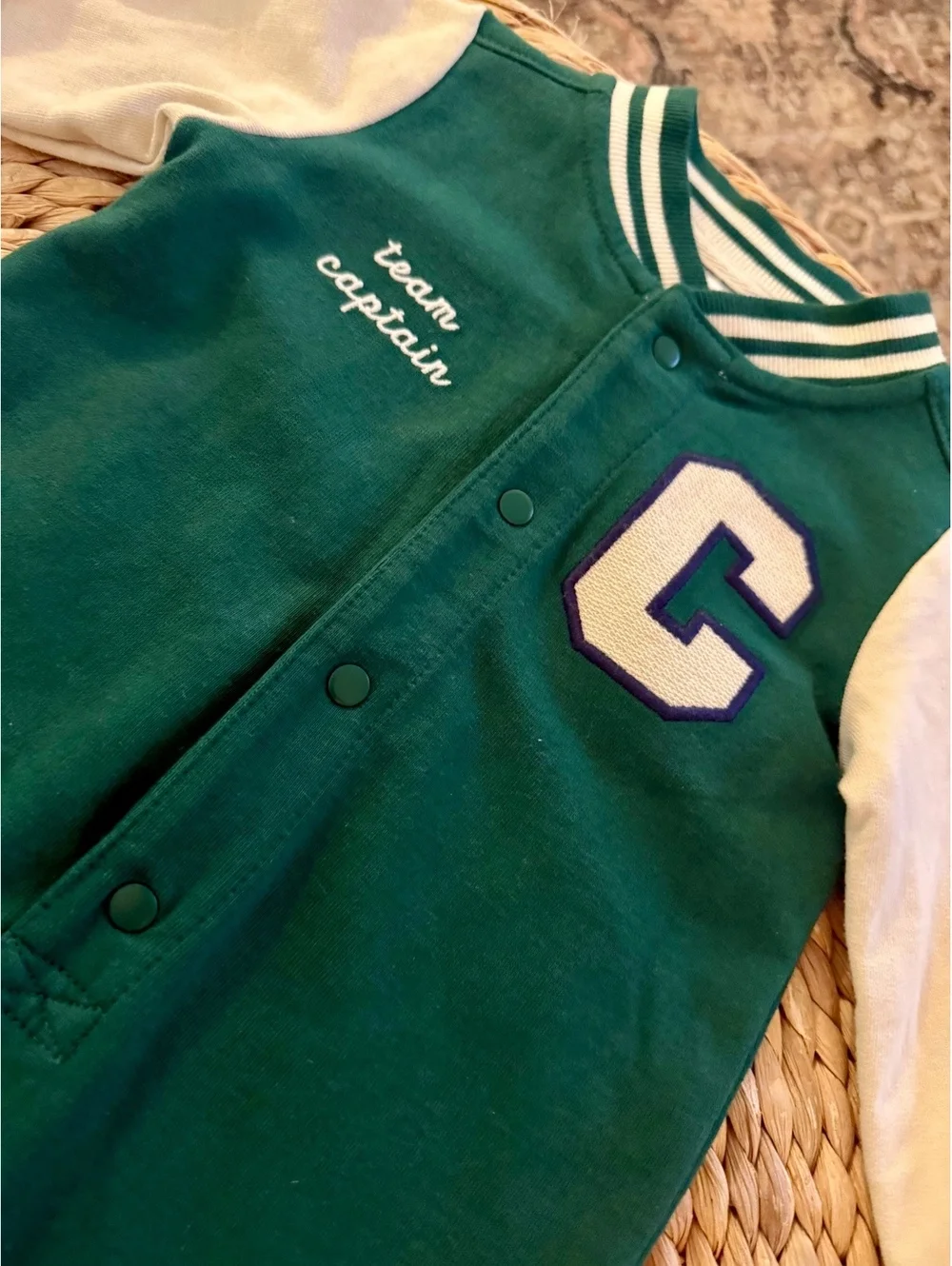 Carters Team Captain Boys Romper Sz 18 Months